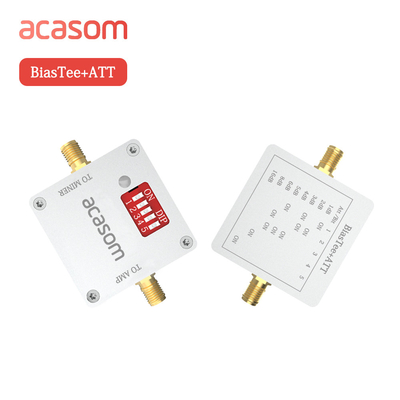 デジタル RF Attenuator 調節可能 0-4Ghz 1-16dB 電源付き 8 つのガインバイアス