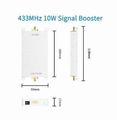 430-434MHz RF増幅機モジュール 40dBm出力 簡単にインストール
