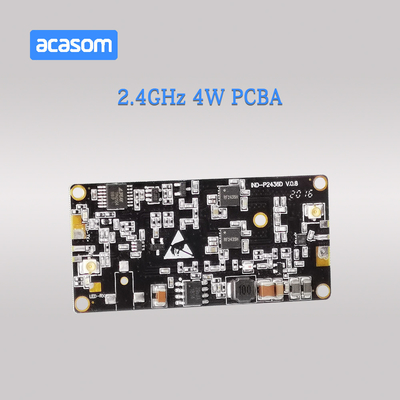 強力な 5W 37dBm RF 信号ブースター 12V PCBA 5.8GHz と 2.4GHz の無線範囲を拡張する