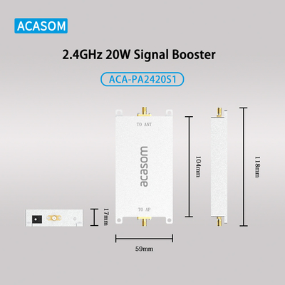 2.4GHzドローン信号増幅器 20Wレンジ拡張器 高伝送増幅
