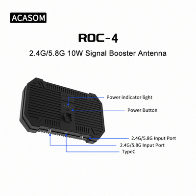 DJI ドローン マビック ファントム アバタ FPV レンジ エクステンダーのための 10W デュアルバンド信号ブースター