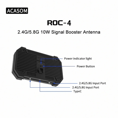10W RFトランシーバー 8000mAh ダブルバンド ドローン信号拡張器 Dji UAV アンプ