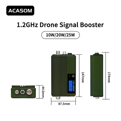 MAX-2 アウトドア 1.2GHz 10W 信号増幅器 信号拡張器 範囲拡大器 タロット 1.2G 画像送信