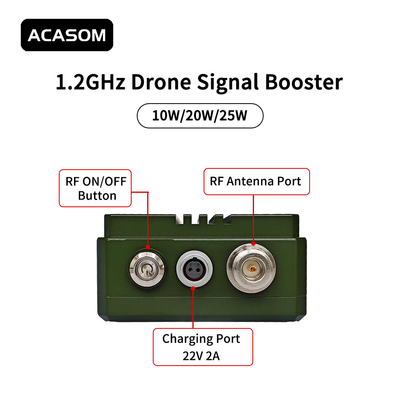 MAX-2 アウトドア 1.2GHz 10W 信号増幅器 信号拡張器 範囲拡大器 タロット 1.2G 画像送信