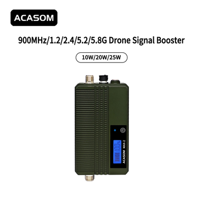 耐久性10W 20W 25W FPV ドローン信号強化器 900MHz から 5.8GHz