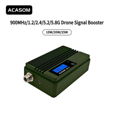 耐久性10W 20W 25W FPV ドローン信号強化器 900MHz から 5.8GHz