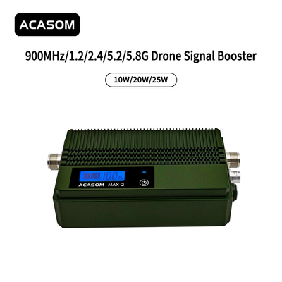 耐久性10W 20W 25W FPV ドローン信号強化器 900MHz から 5.8GHz