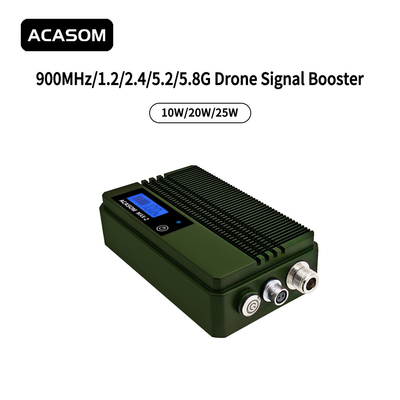 耐久性10W 20W 25W FPV ドローン信号強化器 900MHz から 5.8GHz