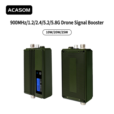 耐久性10W 20W 25W FPV ドローン信号強化器 900MHz から 5.8GHz