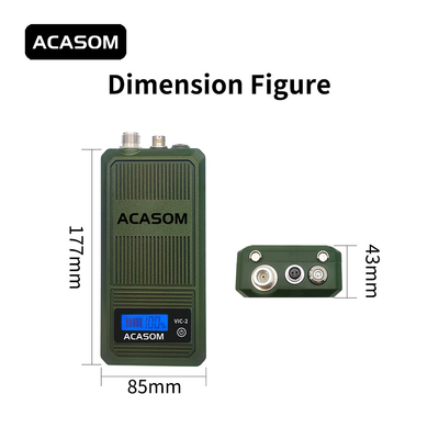 300MHz-400MHz 50W 無人機 無線周波数妨害器 ポータブル防水